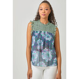 MYSTREE Top - Ruffled Floral