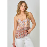 MYSTREE Cami - Border Print