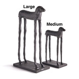 Napa Home & Garden Decor - Large Tall Metal Dog