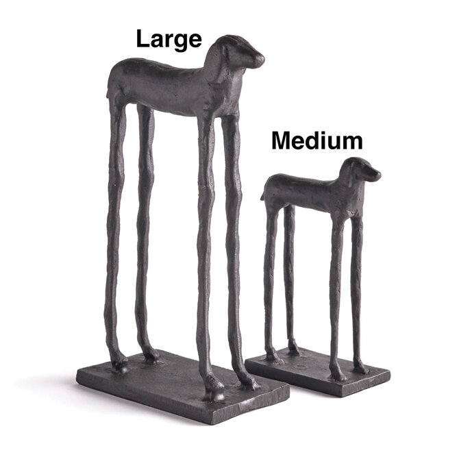 Napa Home & Garden Decor - Large Tall Metal Dog