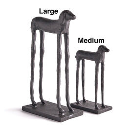 Napa Home & Garden Decor - Small Tall Metal Dog