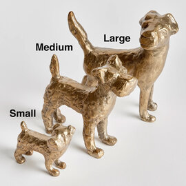 Napa Home & Garden DECOR-DOG MTL SM