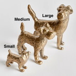 Napa Home & Garden DECOR-DOG MTL MD