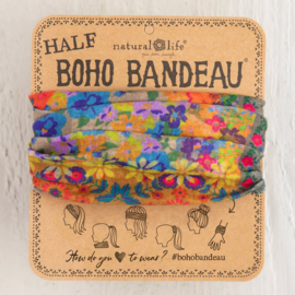Natural Life HALF BOHO-FOLK FLOWER PTCHWRK