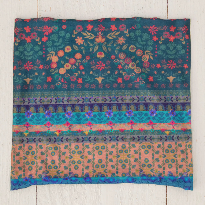 Natural Life HALF BOHO-FOLK FLORAL BORDER