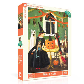 NEW YORK PUZZLE CO 500 Piece Puzzle - Tricks & Treats