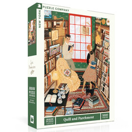 NEW YORK PUZZLE CO 1000 Piece Puzzle - Quill & Parchment