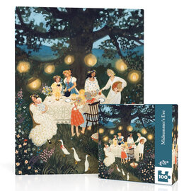NEW YORK PUZZLE CO 100 Piece Puzzle - Midsummer's Eve