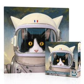 NEW YORK PUZZLE CO 100 Piece Puzzle - Felicette Astrocat