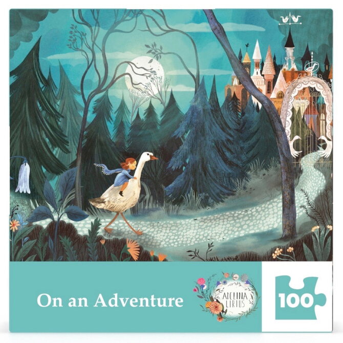 NEW YORK PUZZLE CO 100 Piece Puzzle - On An Adventure