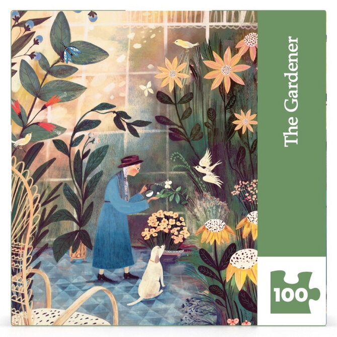 NEW YORK PUZZLE CO 100 Piece Puzzle - The Gardener