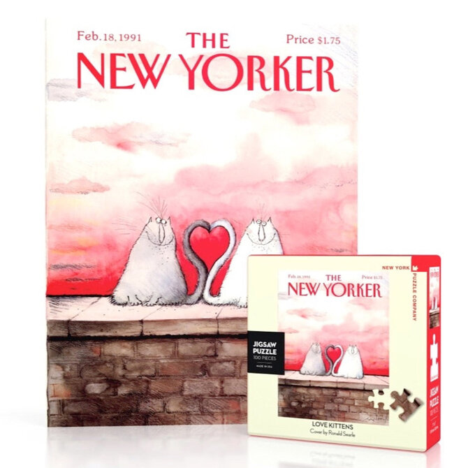 NEW YORK PUZZLE CO 100 Piece Puzzle - Love Kittens