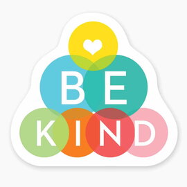 Nice Enough Stickers Mini Sticker - Be Kind