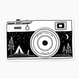 Nice Enough Stickers Mini Sticker - Camera