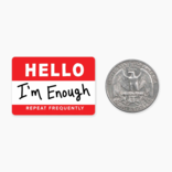Nice Enough Stickers Mini Sticker - I'm Enough