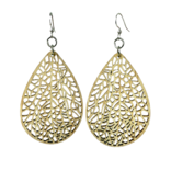 GREEN TREE JEWELRY Bamboo Earrings - Labyrinth
