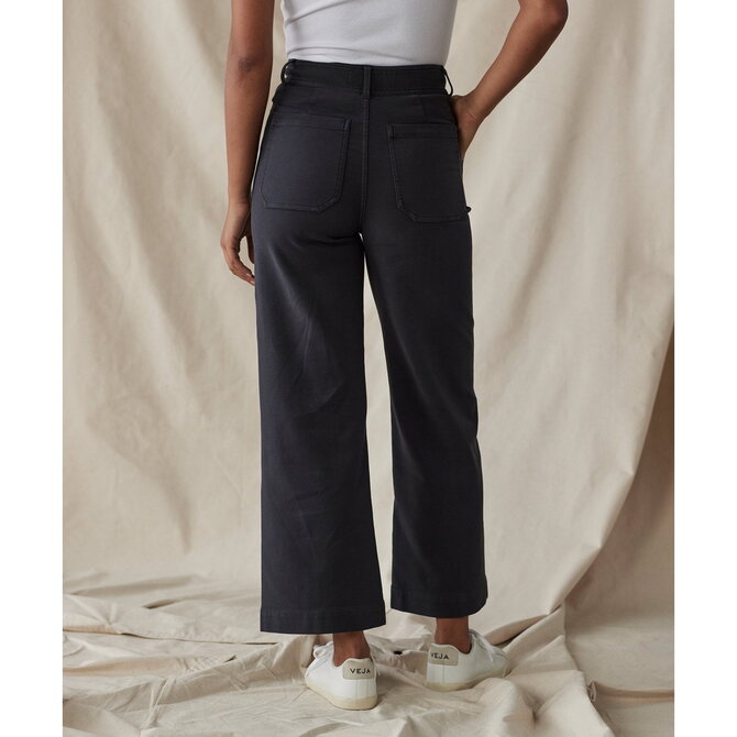 Normal Brand Pant - Terry Wide Leg Crop