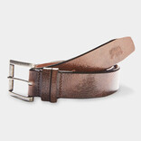 Normal Brand Vintage Glazed Leather Belt - Pine Normal Brand Vintage Glazed Leather Belt - Pine