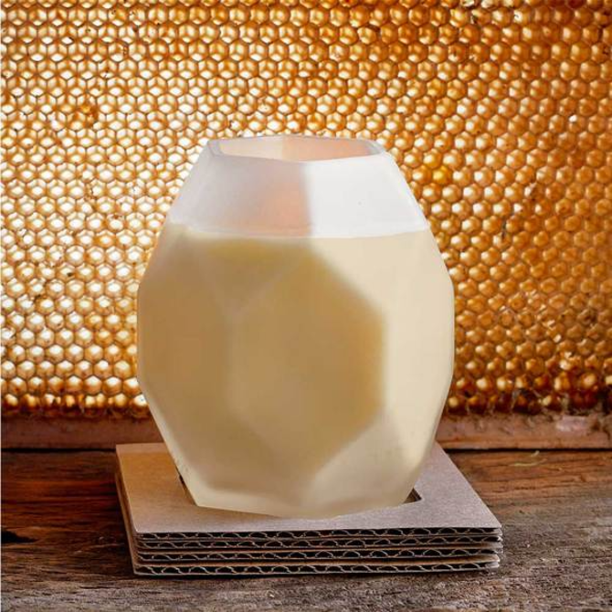 NORTHERN LIGHTS Beeswax Candle - Lemon & Honey