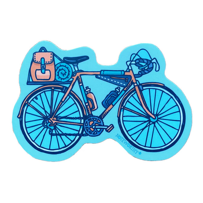 Noteworthy Paper & Press Sticker - Bicycle