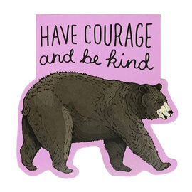 Noteworthy Paper & Press Magnet Bookmark - Courage Bear