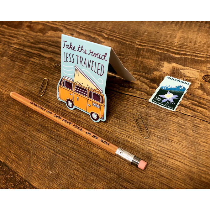 Noteworthy Paper & Press Magnet Bookmark - Traveled Camper