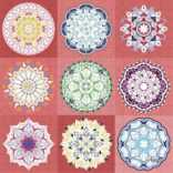 Ocg Products-trove Puzzle - 9 Mandalas