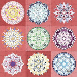 Ocg Products-trove Puzzle - 9 Mandalas