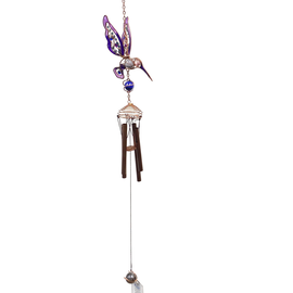 Paykoc Imports,inc. Chime - Hummingbird Copper/Gem