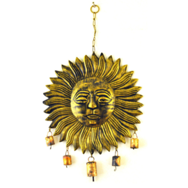 Paykoc Imports,inc. Chime - Sun Wavy Rays Iron