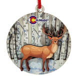 Paykoc Imports,inc. Ornament - Elk Now Colorado