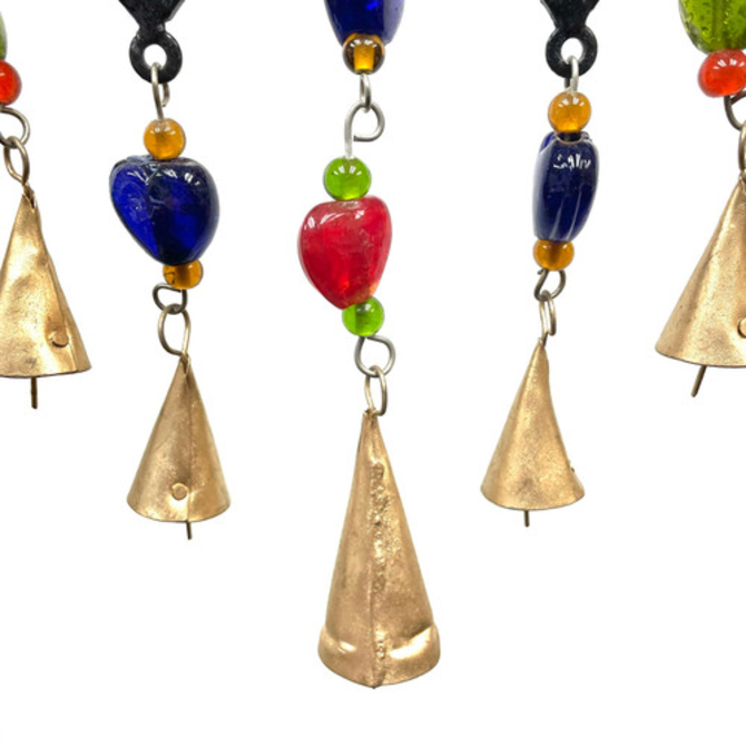 Paykoc Imports,inc. Chime - Double Heart w/ Bells