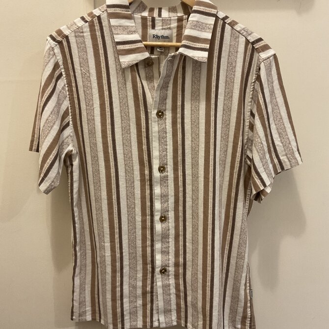 Rhythm Usa Inc Men's Shirt - Paisley Stripe