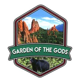 Impulse Souvenirs Sticker - Garden of the Gods w/ Bear