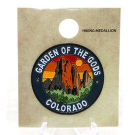 Impulse Souvenirs Hiking Medallion - Garden of the Gods Sunset