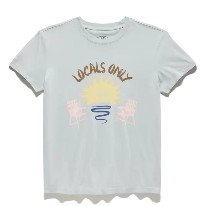 Flag & Anthem Women's Tee - Locals Only
