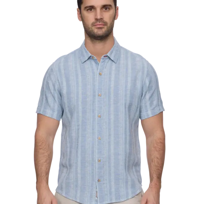 Flag & Anthem Men's Shirt - Oceanside Linen