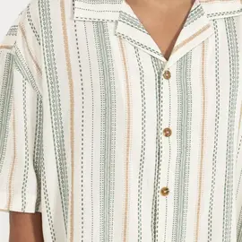 Rhythm Usa Inc Men's Shirt - Relaxed Stripe
