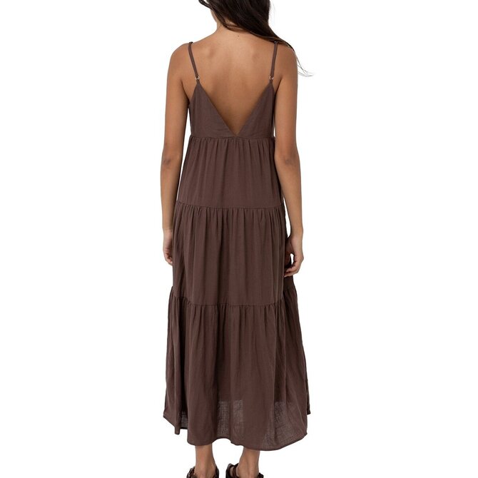 Rhythm Midi Dress - Classic Tiered