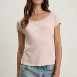 Velvet Top - Vivienne Scoop Neck