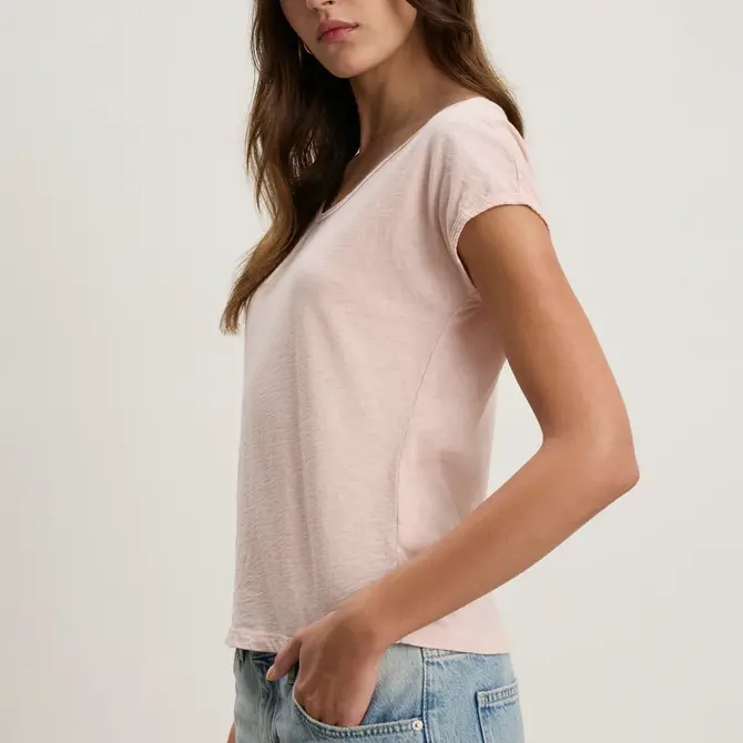 Velvet Top - Vivienne Scoop Neck