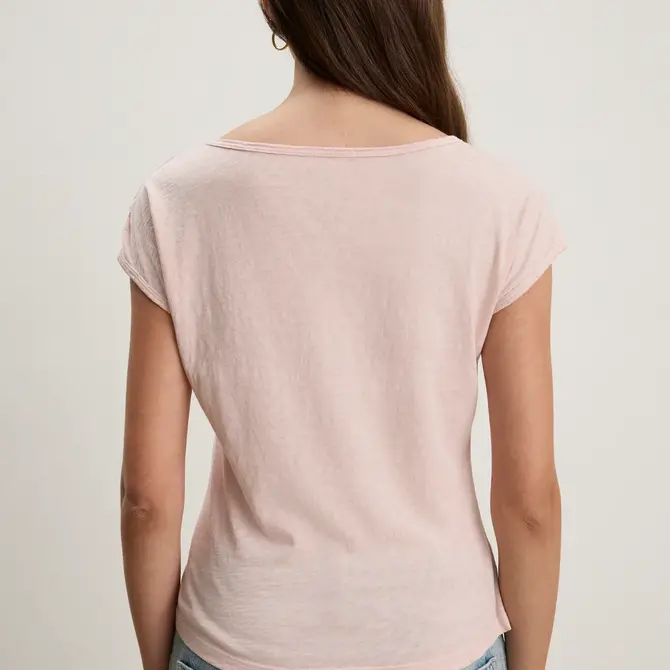 Velvet Top - Vivienne Scoop Neck