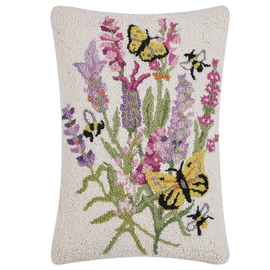 Peking Handicraft Pillow - Lavender Butterfly