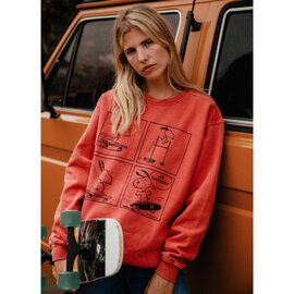 People of Leisure Sweatshirt - Joe Cool Snoopy