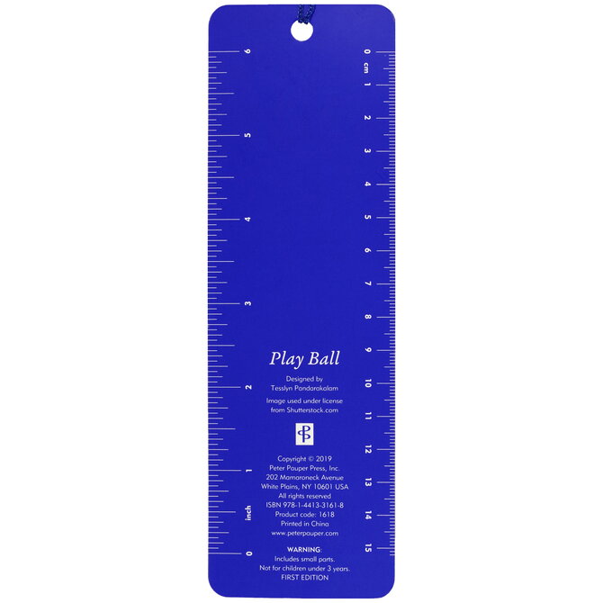 PETER PAUPER PRESS Bookmark - Play Ball
