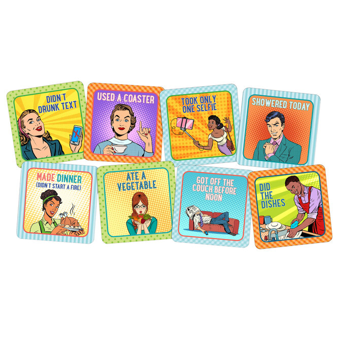 PETER PAUPER PRESS *CSTRS-ADULTING S/8