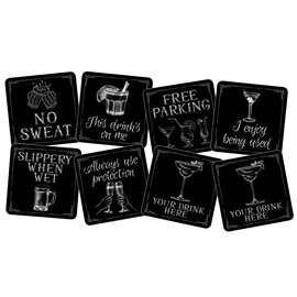 PETER PAUPER PRESS Coaster Set - Drinks on Me