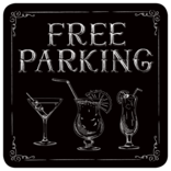 PETER PAUPER PRESS Coaster Set - Drinks on Me