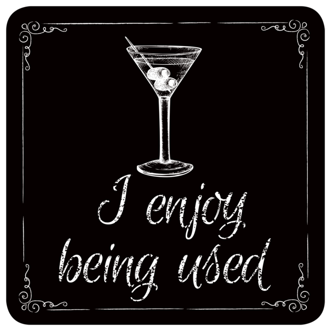 PETER PAUPER PRESS Coaster Set - Drinks on Me
