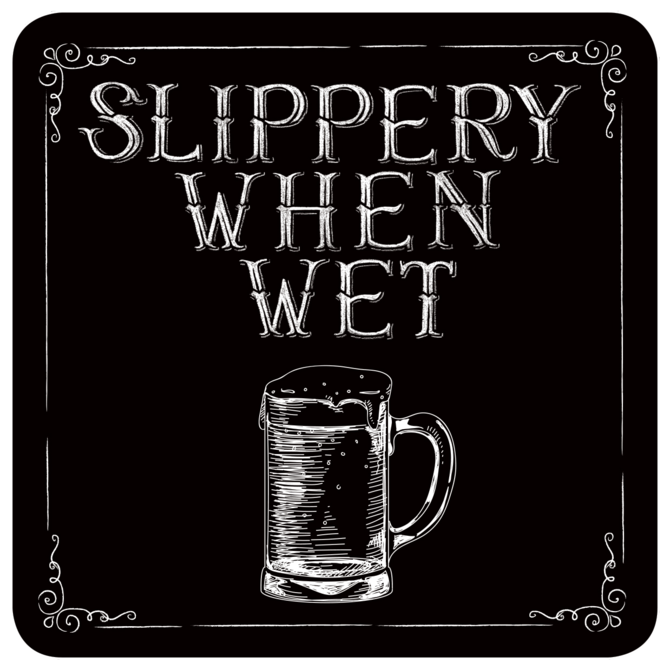 PETER PAUPER PRESS Coaster Set - Drinks on Me